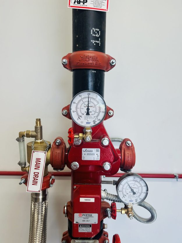 inspecting fire sprinkler system